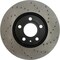 Centric Parts Sport Cryo Cross Drilled Brake Rotor, 128.33107Cl 128.33107CL - alternate 1